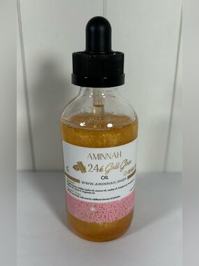 AMINNAH 24k Gold Glow Oil Moisturizer